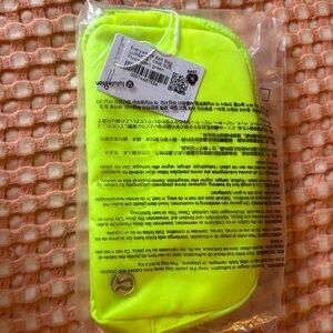 Lululemon Neon Yellow Belt Bag
